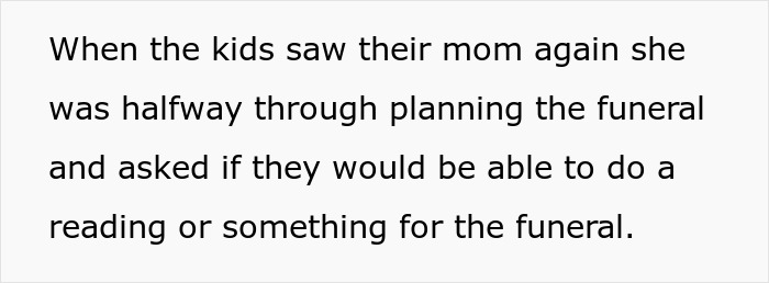 Mom Is Disgusted With Kids&rsquo; Lack Of Grief Over Their Late Stepfather, Their Real Dad Steps In To Bring Her Back To Earth