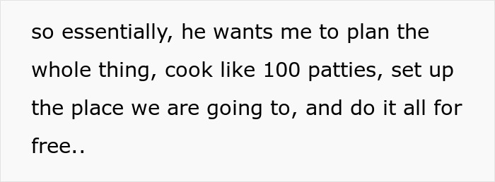 Person Asks If They Were A Jerk To Refuse To Plan A BBQ Event For Their Church For Free