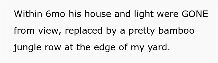 &ldquo;I Quickly Discovered Running Bamboo&rdquo;: Homeowner Takes Revenge On Inconsiderate Neighbor Refusing To Shift His Security Light