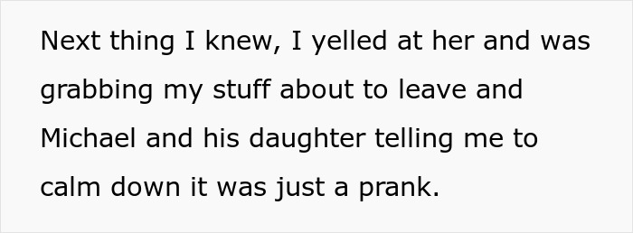 Woman Leaves Her Fiance's Birthday Party In Tears As His 16 Y.O. Daughter Played An Offensive Prank On Her