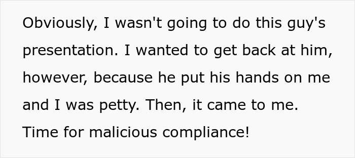 &ldquo;You&rsquo;re A Woman And Will Do As I Say&rdquo;: Guy Demands His Classmate Do His Part Of Group Presentation, She Maliciously Complies