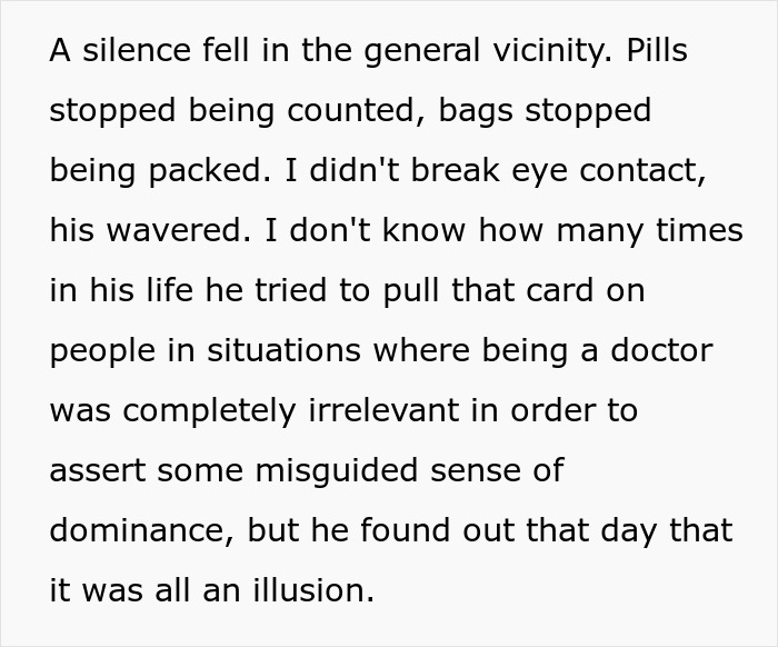 Pharmacist Is Unfazed By Entitled Customer Wanting To Get A Lower Price And Be Addressed As Doctor, Puts Him In His Place Pharmacist Is Unfazed By Entitled Customer Wanting To Get A Lower Price And Be Addressed As Doctor, Puts Him In His Place