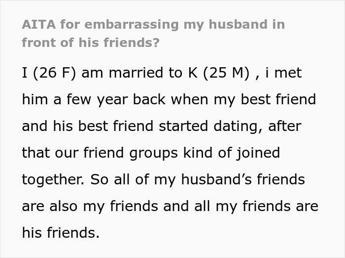 Entitled Husband Disrespects Wife&rsquo;s Best Friend, Woman Confronts Him In Front Of His Friends