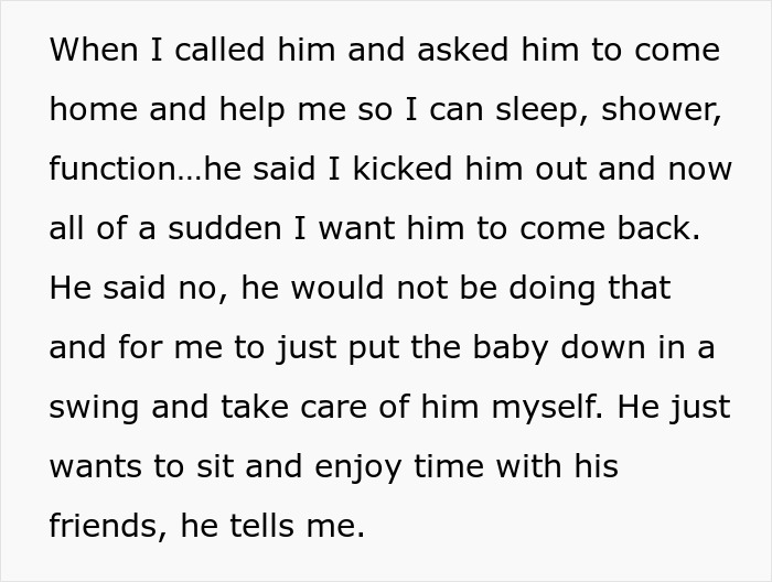 Wife Is Lost And Confused After Her Husband Leaves Her And Their Baby 10 Days After Her C-Section To Stay With His Friends Wife Is Lost And Confused After Her Husband Leaves Her And Their Baby 10 Days After Her C-Section To Stay With His Friends