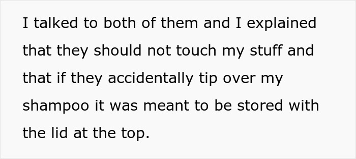 Parent Teaches Their Adult Children A Lesson After They Repeatedly Turn Their Medicated Shampoo Bottle Upside Down