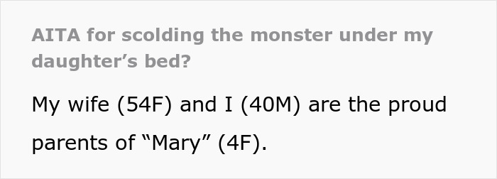 Man Gets Bashed By Visiting FIL For &lsquo;Scolding&rsquo; The Monsters Under His Child&rsquo;s Bed
