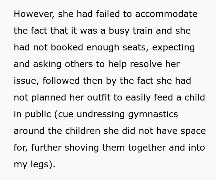 Mom Books Just 2 Train Seats For Herself And Her 3 Kids, Expecting Others To Give Up Theirs, Gets Called Out Online