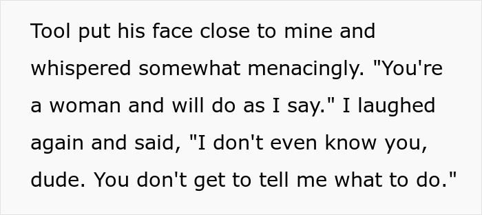 &ldquo;You&rsquo;re A Woman And Will Do As I Say&rdquo;: Guy Demands His Classmate Do His Part Of Group Presentation, She Maliciously Complies