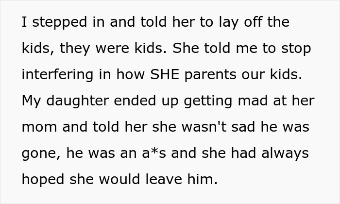 Mom Is Disgusted With Kids&rsquo; Lack Of Grief Over Their Late Stepfather, Their Real Dad Steps In To Bring Her Back To Earth