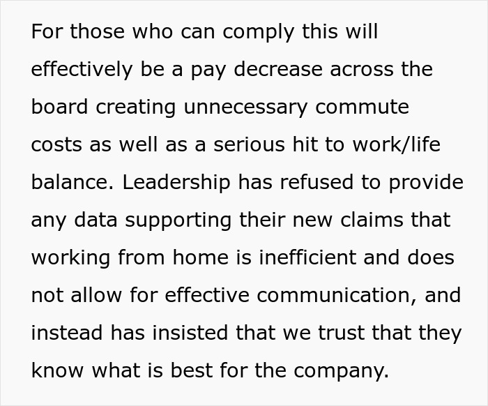 Company Breaks Promise That &ldquo;Working From Home Would Be Permanent&rdquo; And Workers Are Angry