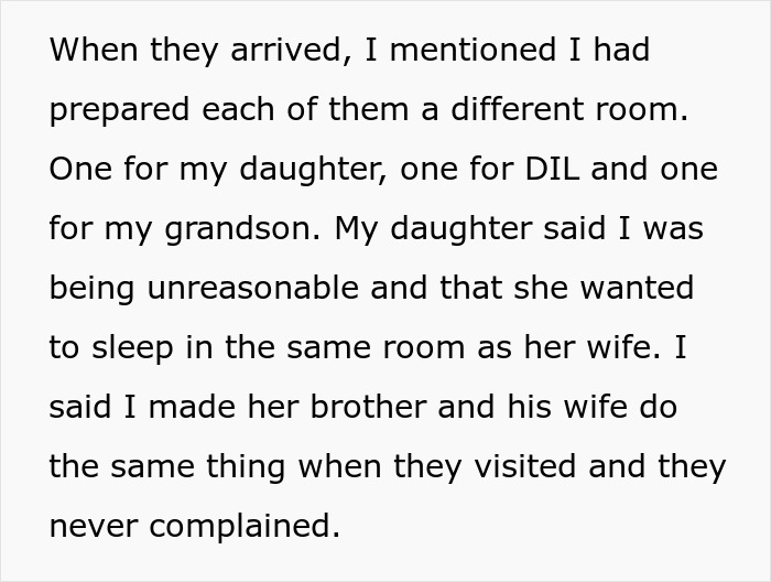 Woman Wonders If She Is A Jerk For Making Her Daughter Sleep Separately From Her Wife