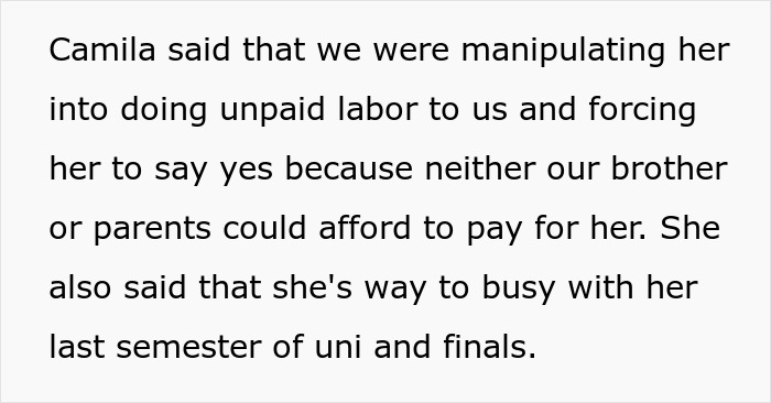&ldquo;AITA For Not Paying For My Sister's Vacation Because She Won't Agree To Babysit?&rdquo;