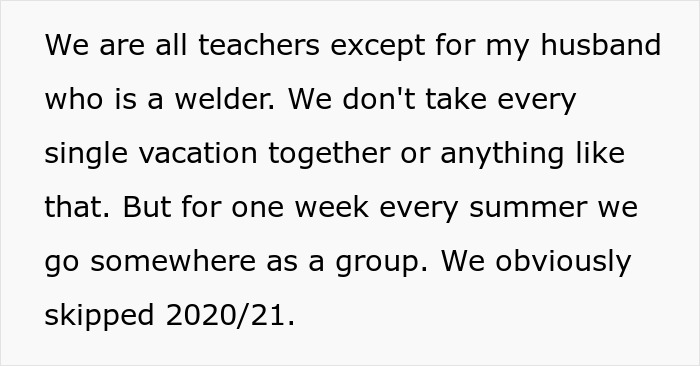 &ldquo;[Am I The Jerk] For Changing My Mind About Splitting The Cost Of Our Group Vacation Equally?&rdquo;