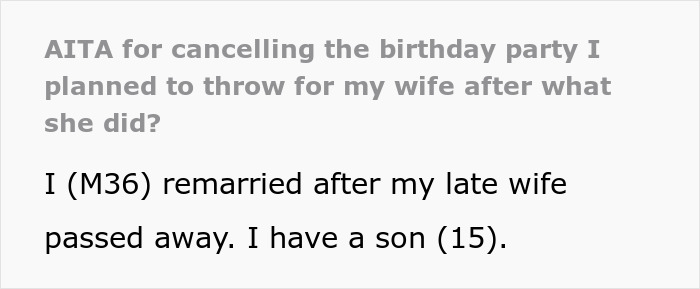 Woman Finds Her Stepson&rsquo;s Self-Made Gift &ldquo;Ridiculous&rdquo;, Contrary To Her Husband, Who Calls Off Her Birthday Party Over It