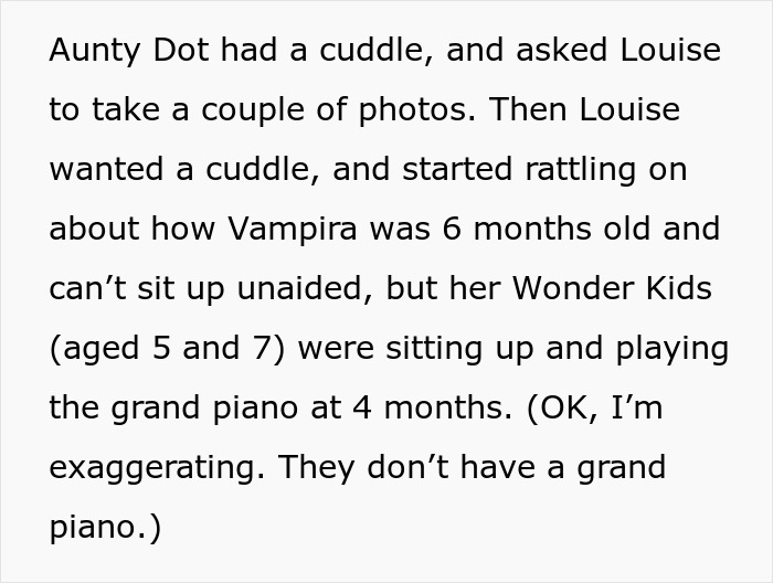 Woman Waits 20 Years To Get Revenge On Her Mean And Entitled Relative, Her Baby Accidentally Does It For Her