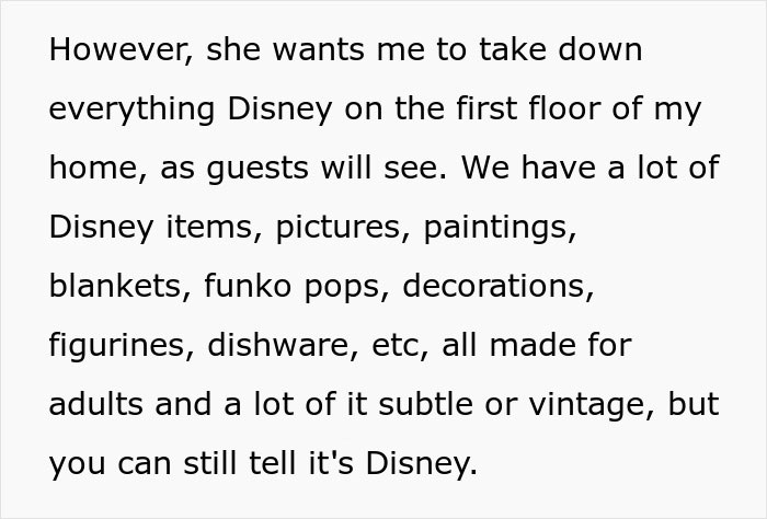 'Disney Adult' Refuses To Meet Sister's 'Ridiculous' Demand For The Wedding She's Throwing At Her House For Free