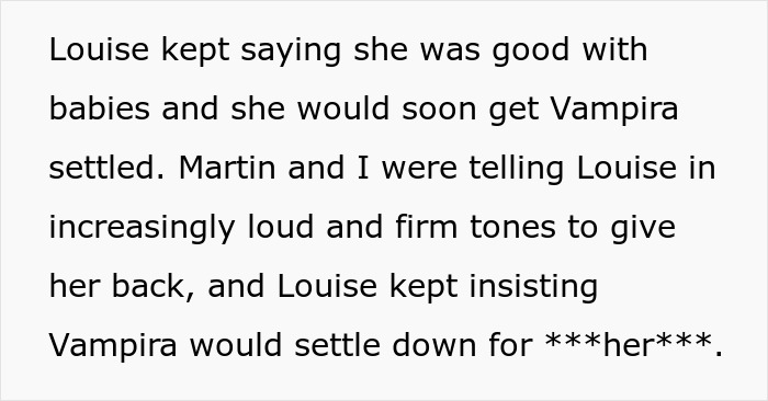 Woman Waits 20 Years To Get Revenge On Her Mean And Entitled Relative, Her Baby Accidentally Does It For Her