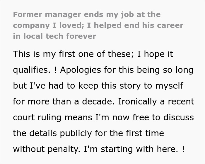 Manager Boots Out Tech Worker With 20 Years Of Experience, She Plots The Ultimate Revenge In Return Manager Boots Out Tech Worker With 20 Years Of Experience, She Plots The Ultimate Revenge In Return