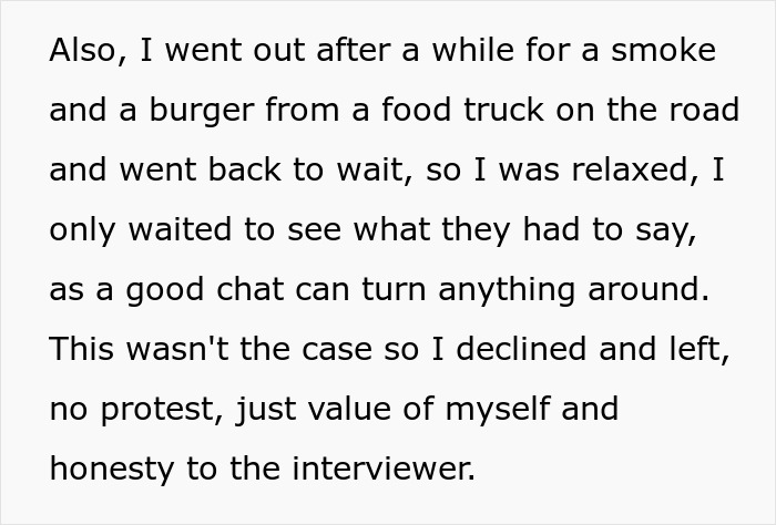 Irresponsible Recruiter Faces Rejection When Person Declines The Job Offer After They Failed To Be On Time For The Interview