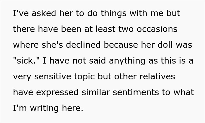 Woman Thinks Her Sister Is Coping With The Loss Of Her Baby In A Creepy And Unhealthy Way, Asks If She Would Be A Jerk To Break It To Her