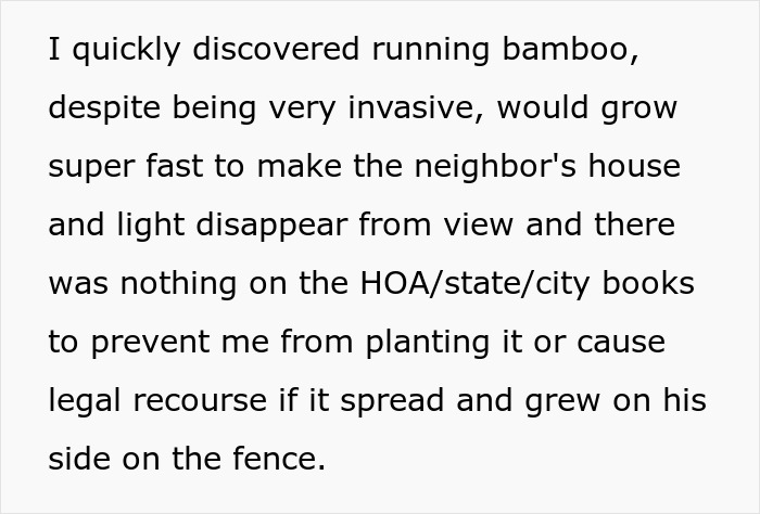 &ldquo;I Quickly Discovered Running Bamboo&rdquo;: Homeowner Takes Revenge On Inconsiderate Neighbor Refusing To Shift His Security Light