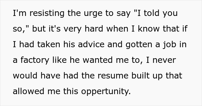 Dad Is Finally Made To Realize How &lsquo;Out Of Touch&rsquo; With Reality He Was As His Son&rsquo;s Job Pays More Than The Factory Jobs He&rsquo;s Been Pushing On Him