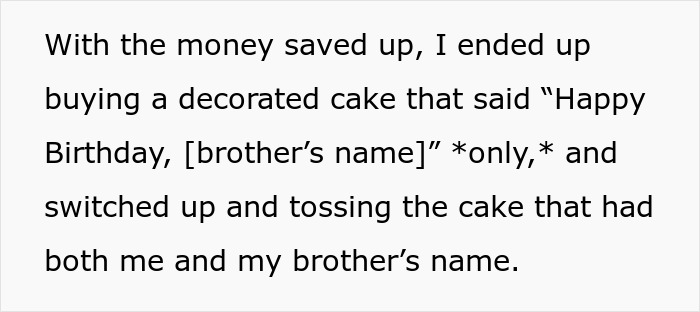 Teen Is Fed Up With Having To Celebrate Her Birthday With Her Little Brother, Infuriates Parents By Sabotaging It This Year