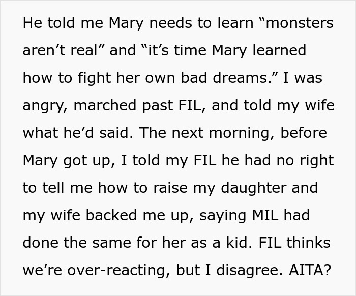 Man Gets Bashed By Visiting FIL For &lsquo;Scolding&rsquo; The Monsters Under His Child&rsquo;s Bed