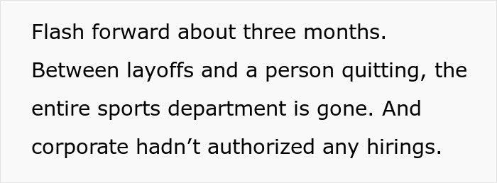 "I&rsquo;m Not Assigned To The Sports Department": Writer Receives An Unfair Write-Up, Complies Maliciously And Vows Not To Help Colleagues Instead