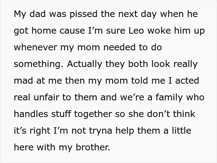 Parents Put 2-Month-Old Baby In Teen Brother's Room Because Dad Can't Sleep, He Finally Loses It