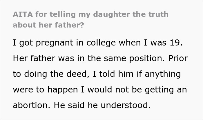 Man Refuses To Help When This Woman Gets Pregnant, So She Tells The Truth To Her 16 Y.O. Daughter When He Suddenly Wants To Meet Her