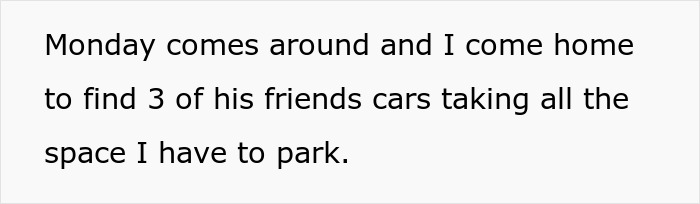Neighbor Finds A Petty Way To Get Back At Teen Whose Friends Won&rsquo;t Stop Parking In Their Driveway