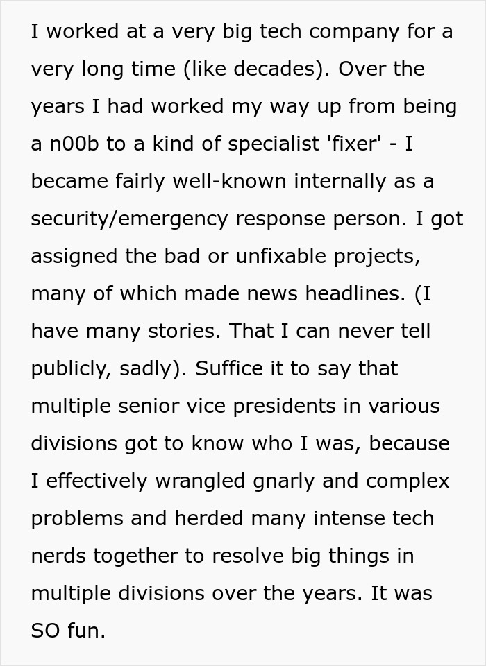Manager Boots Out Tech Worker With 20 Years Of Experience, She Plots The Ultimate Revenge In Return Manager Boots Out Tech Worker With 20 Years Of Experience, She Plots The Ultimate Revenge In Return