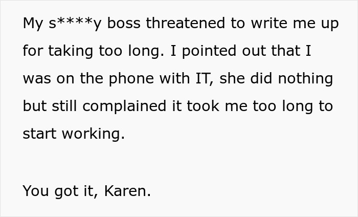Nurse Takes Heat From Boss For Her Malfunctioning Workstation, Dumps It In Her Office To Get Her Off Her Back Nurse Takes Heat From Boss For Her Malfunctioning Workstation, Dumps It In Her Office To Get Her Off Her Back