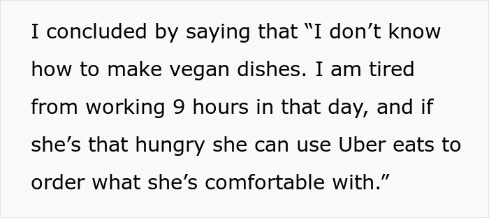 Woman Brings A Pal Over For Dinner Unannounced, Blasts Her Sibling When They Refuse To Accommodate Them By Cooking A Vegan Dish