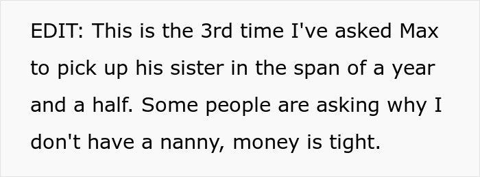 Teen Gets Mad At His Dad For Interrupting His Date To Ask Him To Pick Up His Little Sister, Says He "Failed As A Parent"