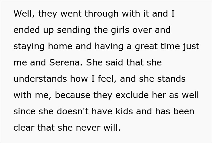 Family Tells Woman That &ldquo;It&rsquo;s Time To &lsquo;Grow Up&rsquo; And Accept That It&rsquo;ll Never Just Be The Sisters Again&rdquo; After She Refuses To Come Over For Easter
