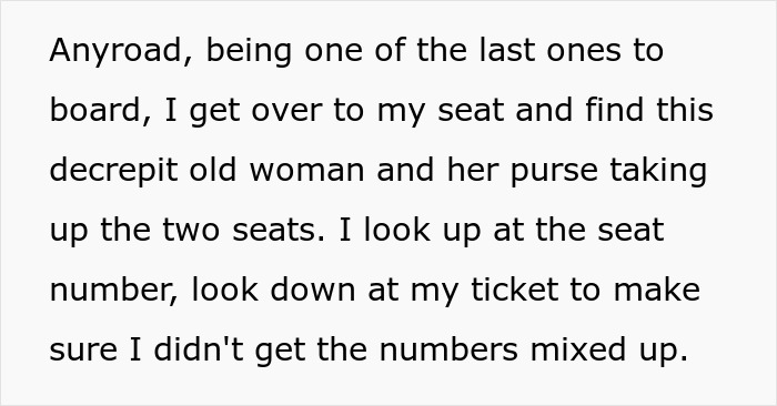 Woman Plots The Pettiest Revenge Against ‘Karen’ Who Refused To Move Her Bag From Her Prepaid Train Seat Woman Plots The Pettiest Revenge Against ‘Karen’ Who Refused To Move Her Bag From Her Prepaid Train Seat