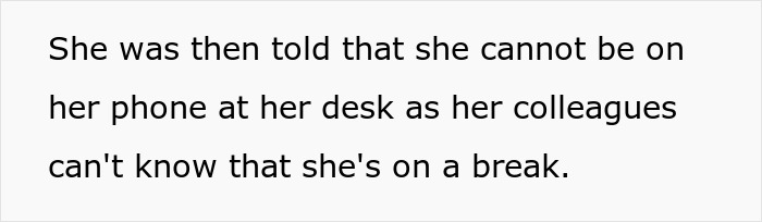 &ldquo;She Took Breaks As Frequently As The Smokers Did&rdquo;: Employee Gets Reported For Being On Her Phone During Lunchtime, Ends Up Maliciously Complying