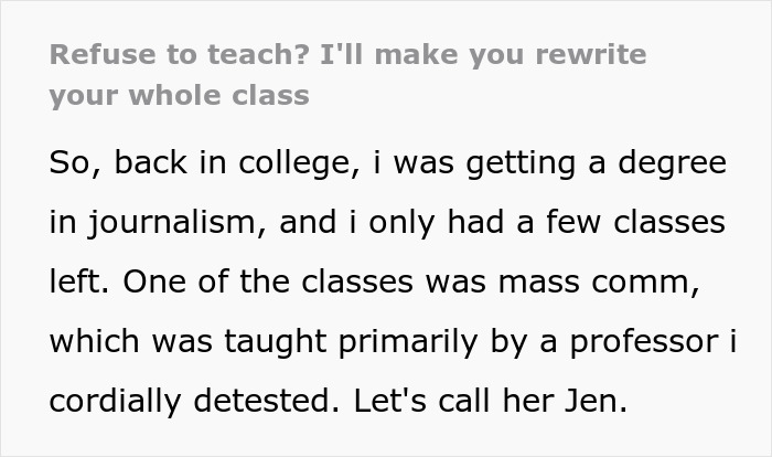 Self-Absorbed Professor Is Brought Back To Reality After One Student Cracks The Code To Getting 100% Pass Rate