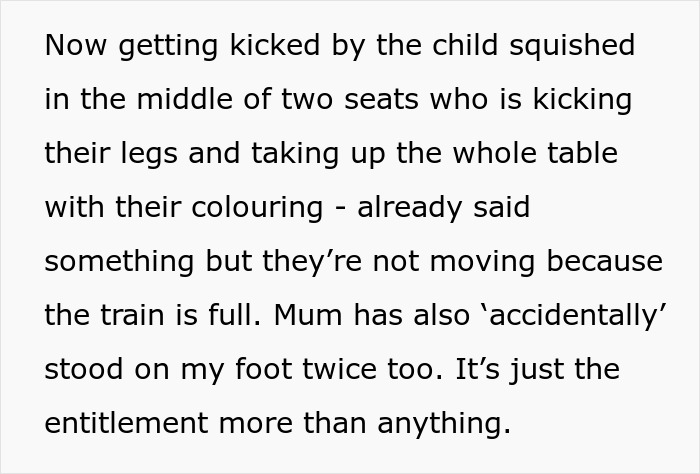 Mom Books Just 2 Train Seats For Herself And Her 3 Kids, Expecting Others To Give Up Theirs, Gets Called Out Online