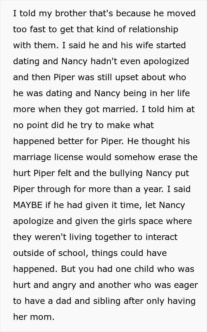 Man Married Daughter&rsquo;s Bully&rsquo;s Mom, Is Confused Why The Kids Aren&rsquo;t Getting Along As Siblings