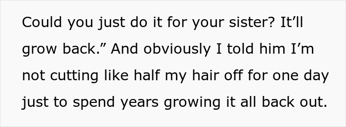 Woman Wants To Drop Out As Bridesmaid At Sister's Wedding After Her Ridiculous Hairstyle Request