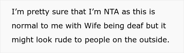 Man Leaves Dinner After His Future SIL Calls His Deaf Wife Defective And His 3 Y.O. Daughter Impolite For &ldquo;Banging On The Table&rdquo;
