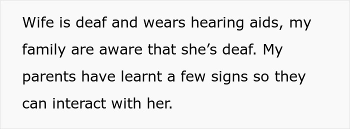Man Leaves Dinner After His Future SIL Calls His Deaf Wife Defective And His 3 Y.O. Daughter Impolite For &ldquo;Banging On The Table&rdquo;