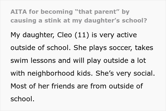 Father Supports His Daughter After The Teacher Took Away Her Book For Reading At Recess, Gets Called A Jerk