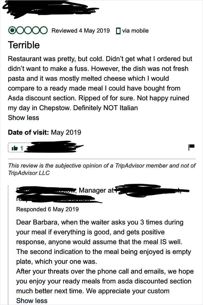 Local Restaurant Fighting Back