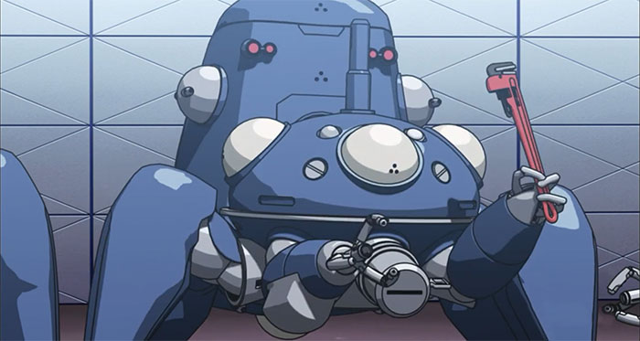 The Tachikomas robot 