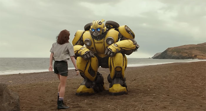 Bumblebee robot from TRansformers