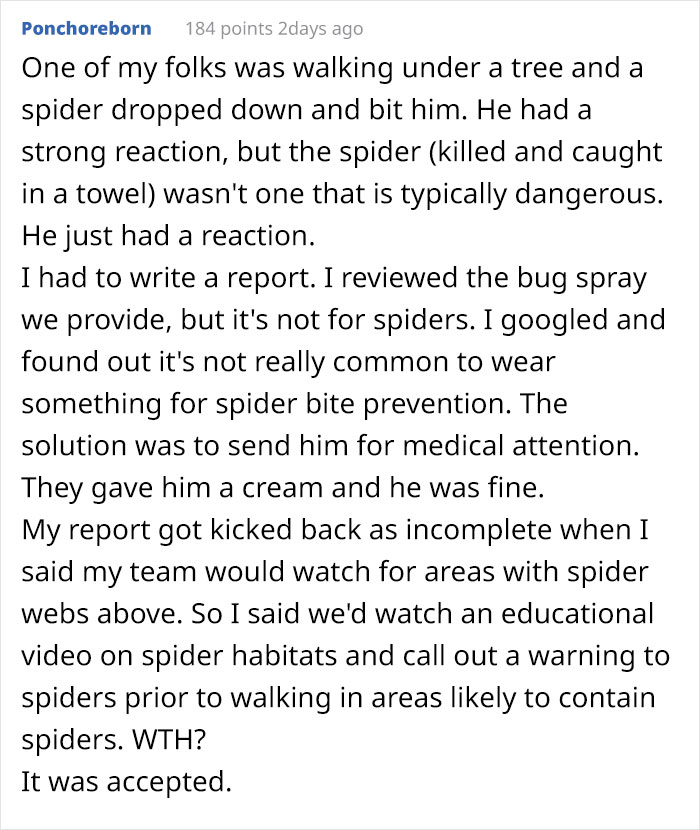 "Cabinet Door Was Left Open In Room": Employees Keep Reporting Ridiculous Safety Violations, This Guy Figures Out Why